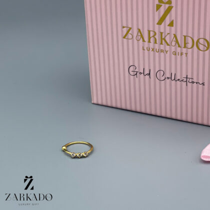 پیرسینگ دایره نگین دار