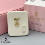 پلاک طلا طرح چهره بودا کد P221