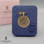 پلاک طلا طرح ماندالا کد P778