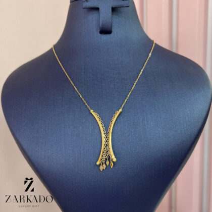 گردنبند طلا طرح کراواتی