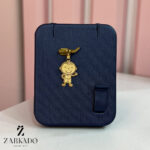 پلاک طلا طرح پسر بچه کد P2402