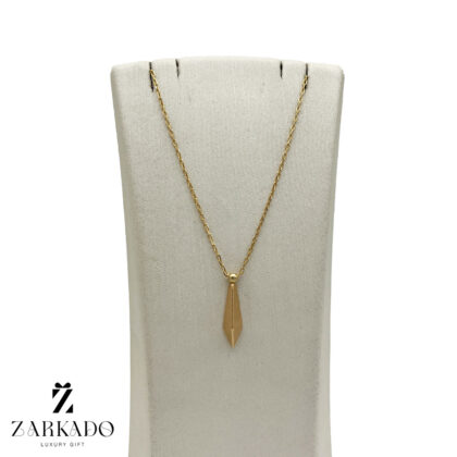 گردنبند طلا طرح کریستال