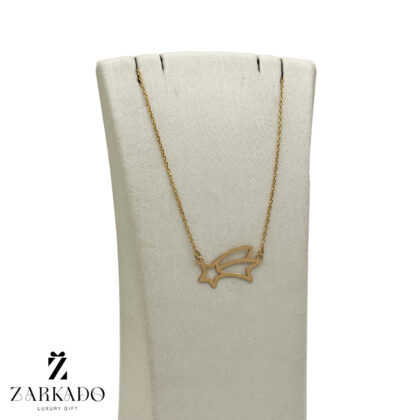 گردنبند طلا طرح ستاره دنباله دار