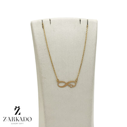 گردنبند طلا طرح بینهایت