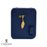 پلاک طلا طرح برگ کد P3331