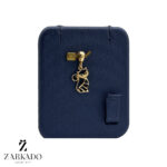 پلاک طلا طرح گربه کد P3329