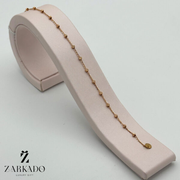 دستبند طلا گوی البرنادو رزگلد