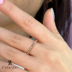 انگشتر طلا گوی البرنادو رزگلد کد R2169