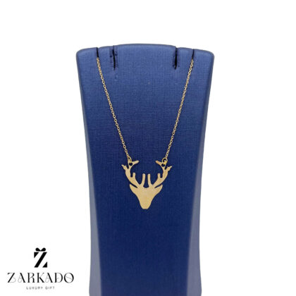 گردنبند طلا طرح گوزن
