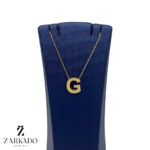 پلاک طلا حرف G انگلیسی کد P21068