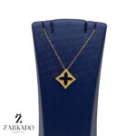 پلاک طلا طرح لویی ویتون کد P3748