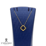 پلاک طلا طرح ون کلیف کد P3750