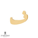 پلاک طلا حرف فارسی ف کد P28678