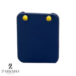 گوشواره میخی طلا با نگین زرد کد E4154