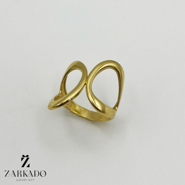 انگشتر طلا طرح حجمی