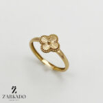 انگشتر طلا ونکلیف کد R30579