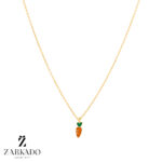 پلاک طلا هویج کد P16083