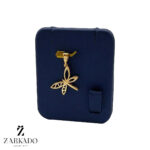 پلاک طلا سنجاقک کد P9062