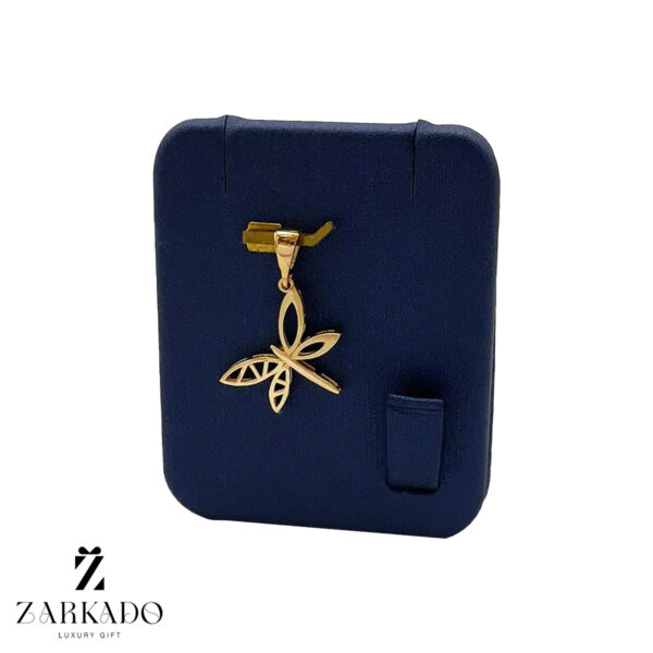 پلاک طلا سنجاقک