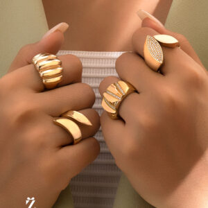 انگشتر طلا حجمی و درشت