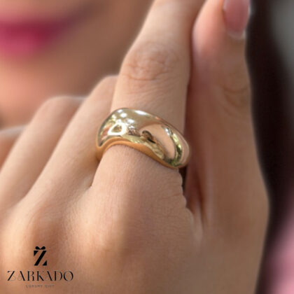 انگشتر طلا طرح بتگا