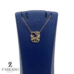 پلاک طلا طرح کیتی سه بعدی کد P6866