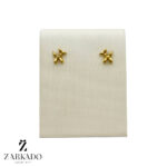 گوشواره میخی طلا سگ بادکنکی اسکوییکی کد E7828