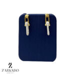 گوشواره میخی طلا تیفانی نگیندار کد E23366