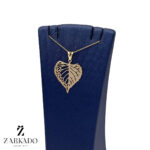 پلاک طلا برگ کد P11595