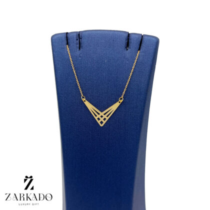 گردنبند طلا طرح مثلث
