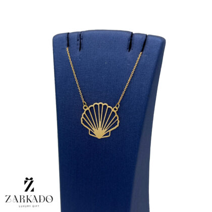 گردنبند طلا طرح صدف