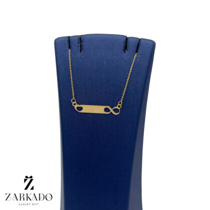 گردنبند طلا طرح بینهایت قلبی