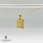 پلاک طلا شمش کد P14118