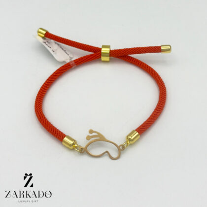 دستبند بندی طلا طرح پروانه