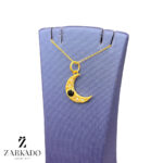 پلاک طلا هلال ماه کد P14407