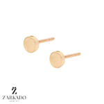 گوشواره میخی طلا طرح پونز کد E16908