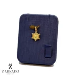 پلاک طلا طرح سکان کشتی کد P17081