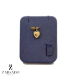 پلاک طلا طرح قلب تراش کد P23533