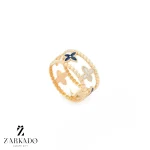 انگشتر طلا رابرت کوین لویی ویتون میناکاری