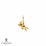 پلاک طلا کودک خرس ژوبین