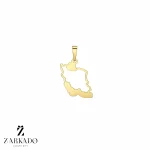 پلاک لیزری طلا طرح ایران