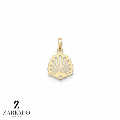 پلاک طلا لیزری سبک طرح صدف