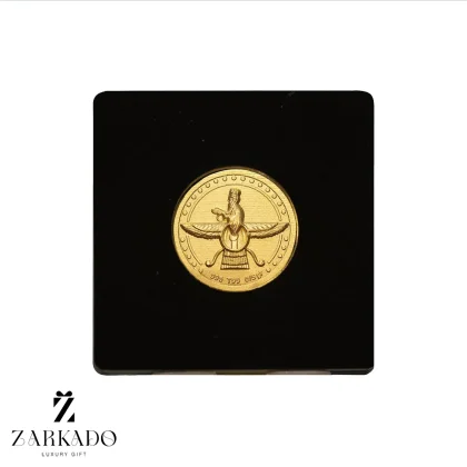 شمش طلای نقش برجسته طرح فروهر