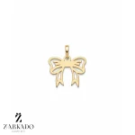 پلاک طلا لیزری سبک طرح پاپیون