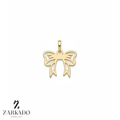 پلاک طلا لیزری سبک طرح پاپیون