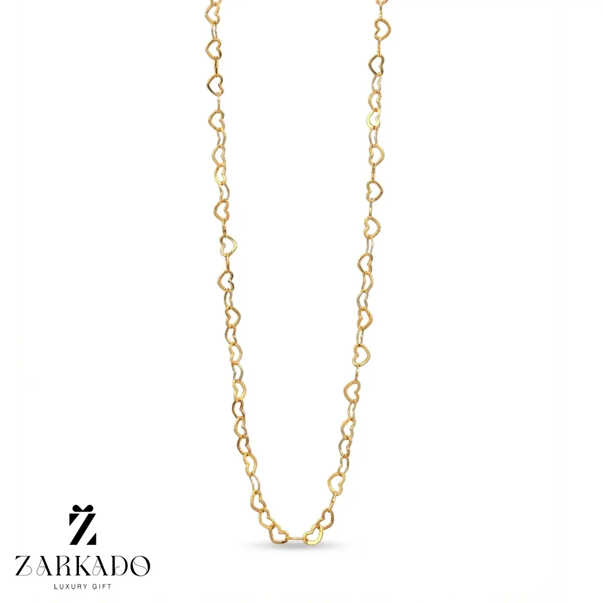 گردنبند قلبی طلا