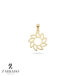 پلاک لیزری طلا طرح برگ زیتون