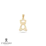 پلاک لیزری طلا طرح تدی