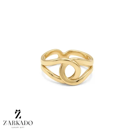 انگشتر طلا حجمی و سبک کد 10