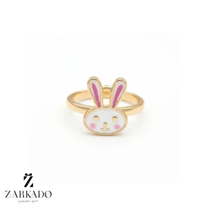 انگشتر بچگانه طلا طرح خرگوش